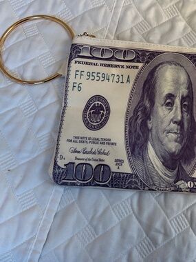 $100 Bill wristlet
